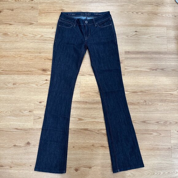 DL1961 Women's Cindy Slim Bootcut Denim Jeans Size 26 - Picture 1 of 13